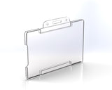 Clear Plastic ID/Badge Holder – For Staff, Visitors & Events (Pack of 100)