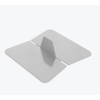 A butterfly-shaped base designed to attach a GRiP-IT device, presented against a white background.