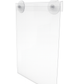 A4 Holder for Glass Door with Suction Cups (Pack of 5)
