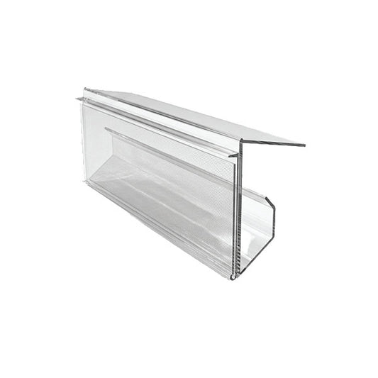 Shelf Clip Track – Retail Shelf-Edge Label Holder – Pack of 50