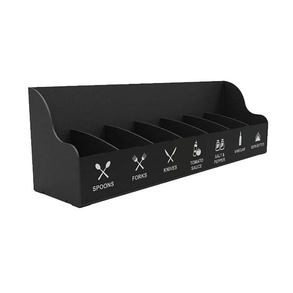 Coffee & Food Condiment Holder – Plastic Countertop Organiser