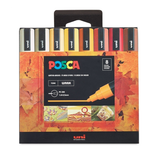 Pack of Posca markers with a colorful design on the packaging
