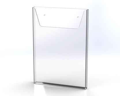 Acrylic Wall Mounted Brochure Holder – Clear Acrylic Display for Flyers & Pamphlets