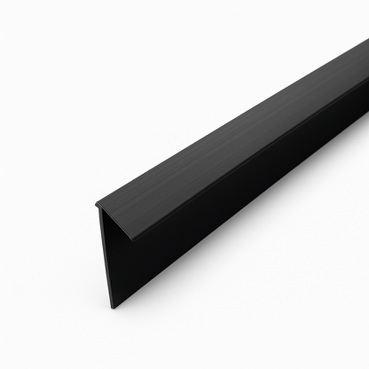 Flip Track signage rail – flexible label holder flipping up/down for shelf-edge labels with no hole punches for tape application