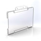 Clear Plastic ID/Badge Holder – For Staff, Visitors & Events (Pack of 100)