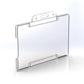 Clear Plastic ID/Badge Holder – For Staff, Visitors & Events (Pack of 100)