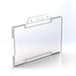 Clear Plastic ID/Badge Holder – For Staff, Visitors & Events (Pack of 100)