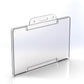 Clear Plastic ID/Badge Holder – For Staff, Visitors & Events (Pack of 100)