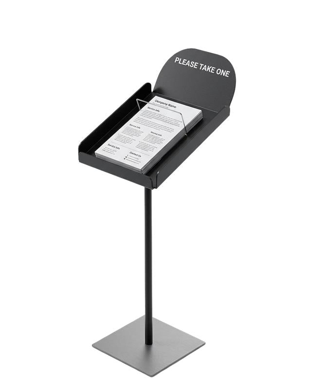 Promo Newspaper Stand A3 – Freestanding Retail Display Holder