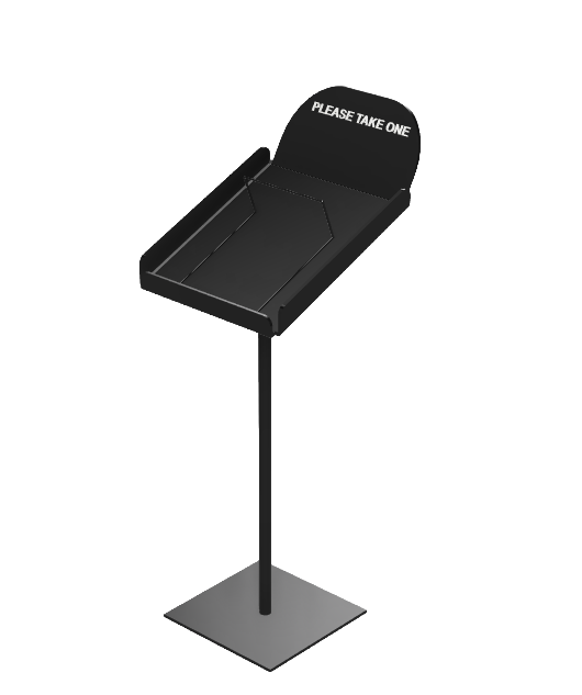 Promo Newspaper Stand A3 – Freestanding Retail Display Holder