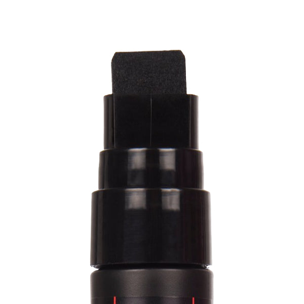 Posca Marker on a white background, zoomed in on the tip of the marker