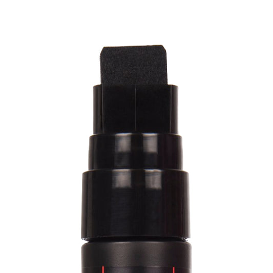 Posca Marker on a white background, zoomed in on the tip of the marker