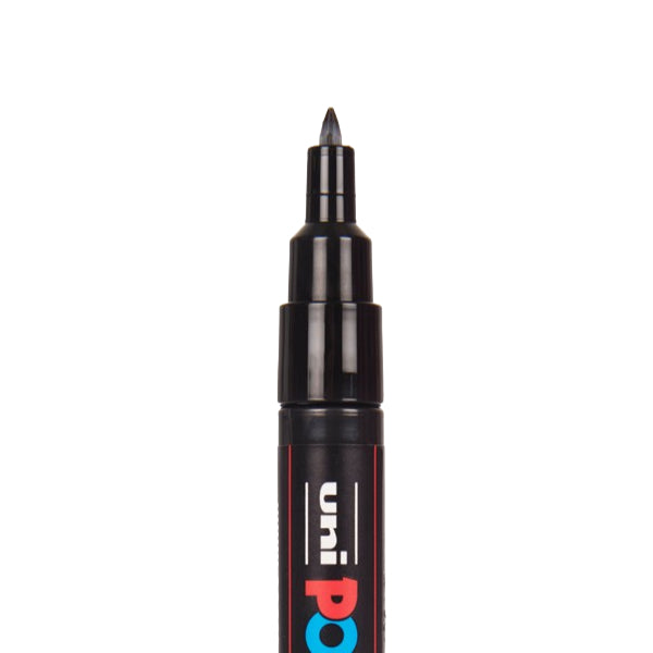 Posca marker pen with 'uni' branding on a white background