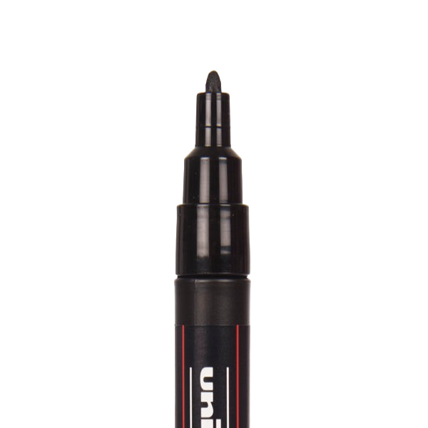 Posca marker pen with 'uni' branding on a white background