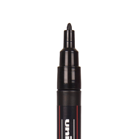 Posca marker pen with 'uni' branding on a white background