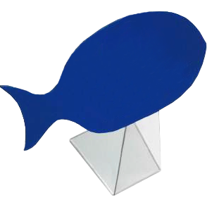"Blue" Fish Write and Wipe - HOLDiT