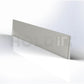 Side profile peel-and-stick shelf-edge label holder for retail displays
