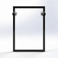 A4 Frame with Sleeve and Suction Cups - HOLDiT