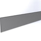grey peel-and-stick shelf-edge label holder for retail displays