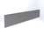 grey peel-and-stick shelf-edge label holder for retail displays