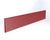 red peel-and-stick shelf-edge label holder for retail displays