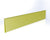 yellow peel-and-stick shelf-edge label holder for retail displays