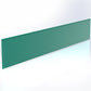 Green peel-and-stick shelf-edge label holder for retail displays