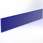 royal blue peel-and-stick shelf-edge label holder for retail displays